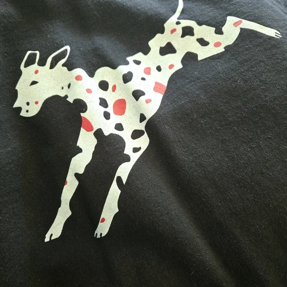 Drawstring Sweatpants And Sweatshirt with Dalmatian Print - Picture 10 of 12